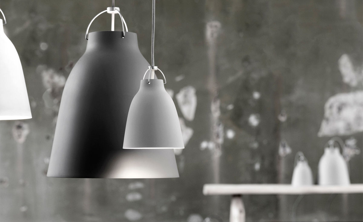 caravaggio matte suspension lamp
