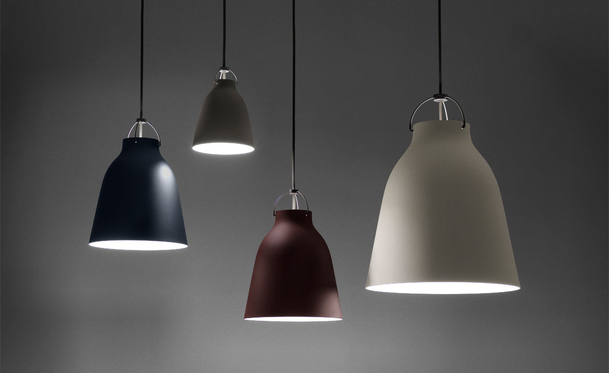 caravaggio matte suspension lamp