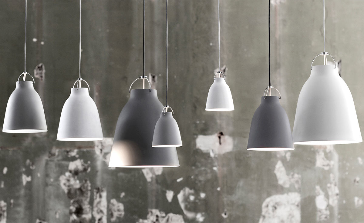 caravaggio matte suspension lamp