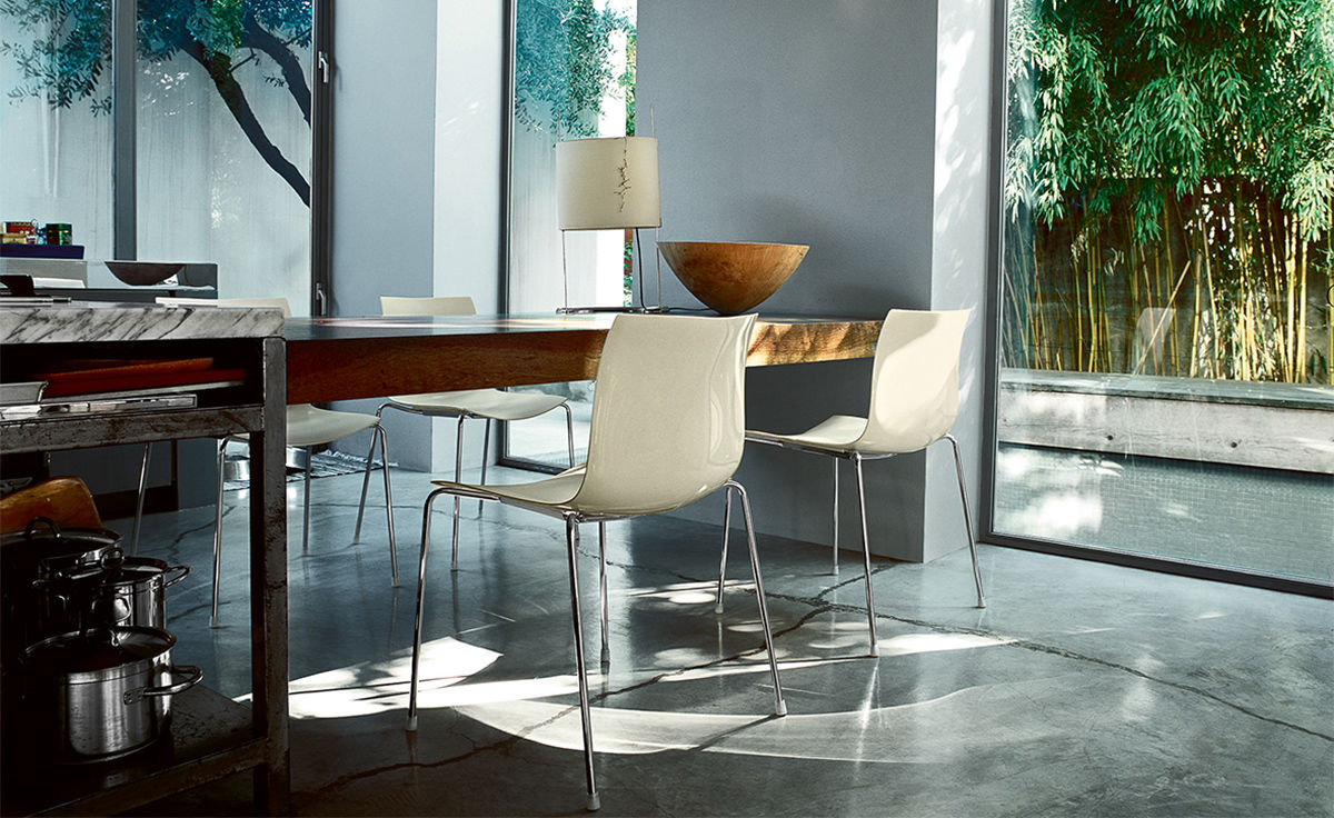 catifa 46 four leg polypropylene side chair