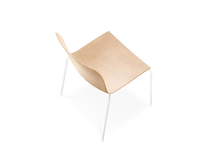 catifa 46 four leg wood side chair