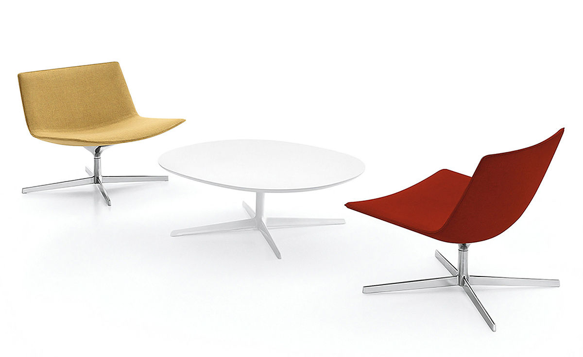 catifa 80 lounge chair with pedestal base
