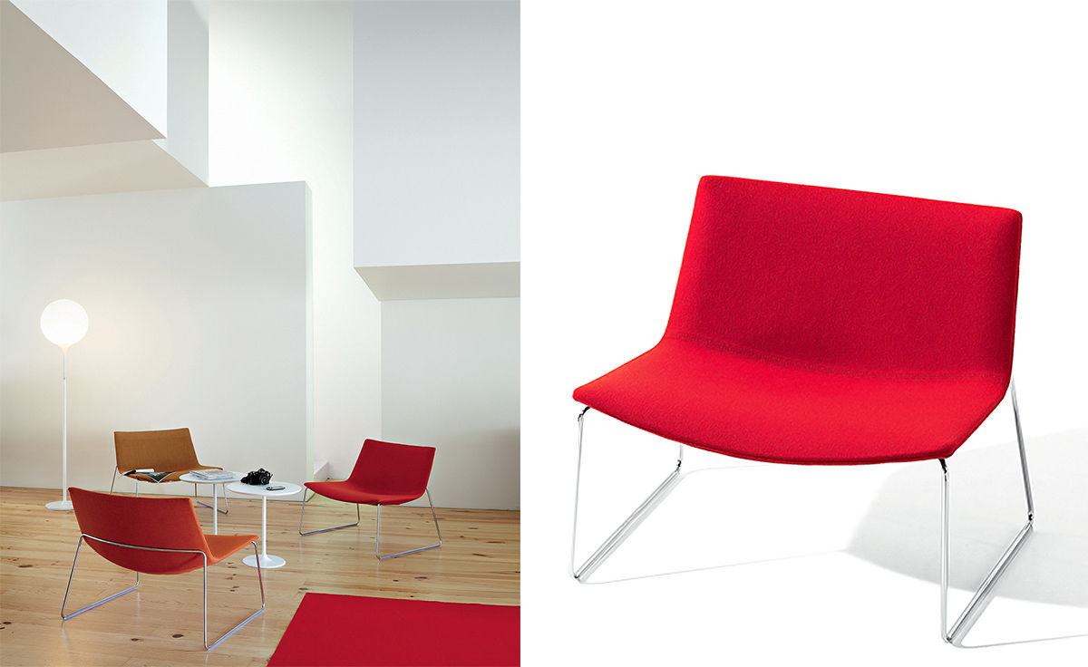 catifa 80 lounge chair with sled base