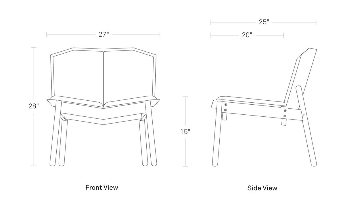 cat's pajamas lounge chair