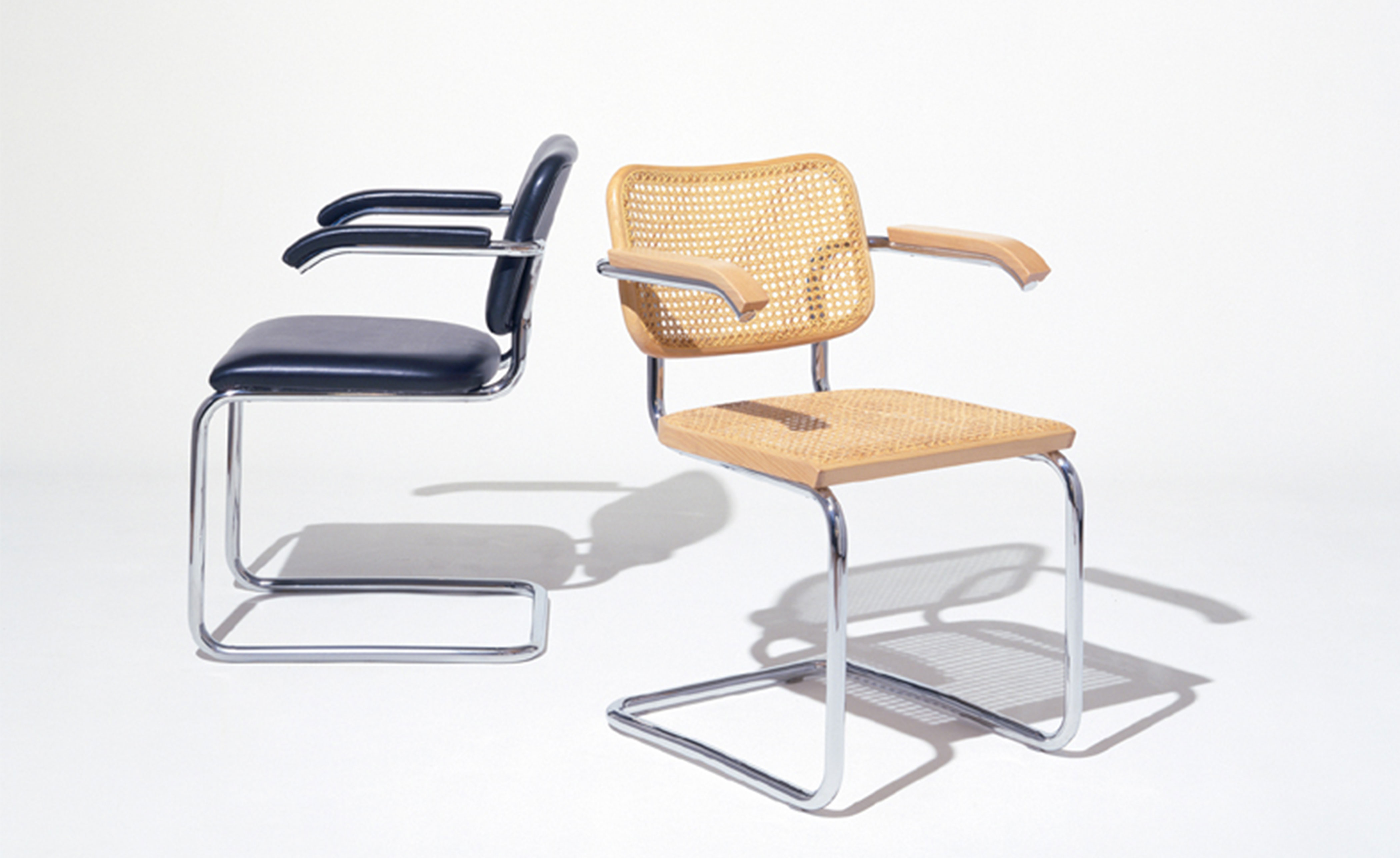 cesca chair with cane seat and back