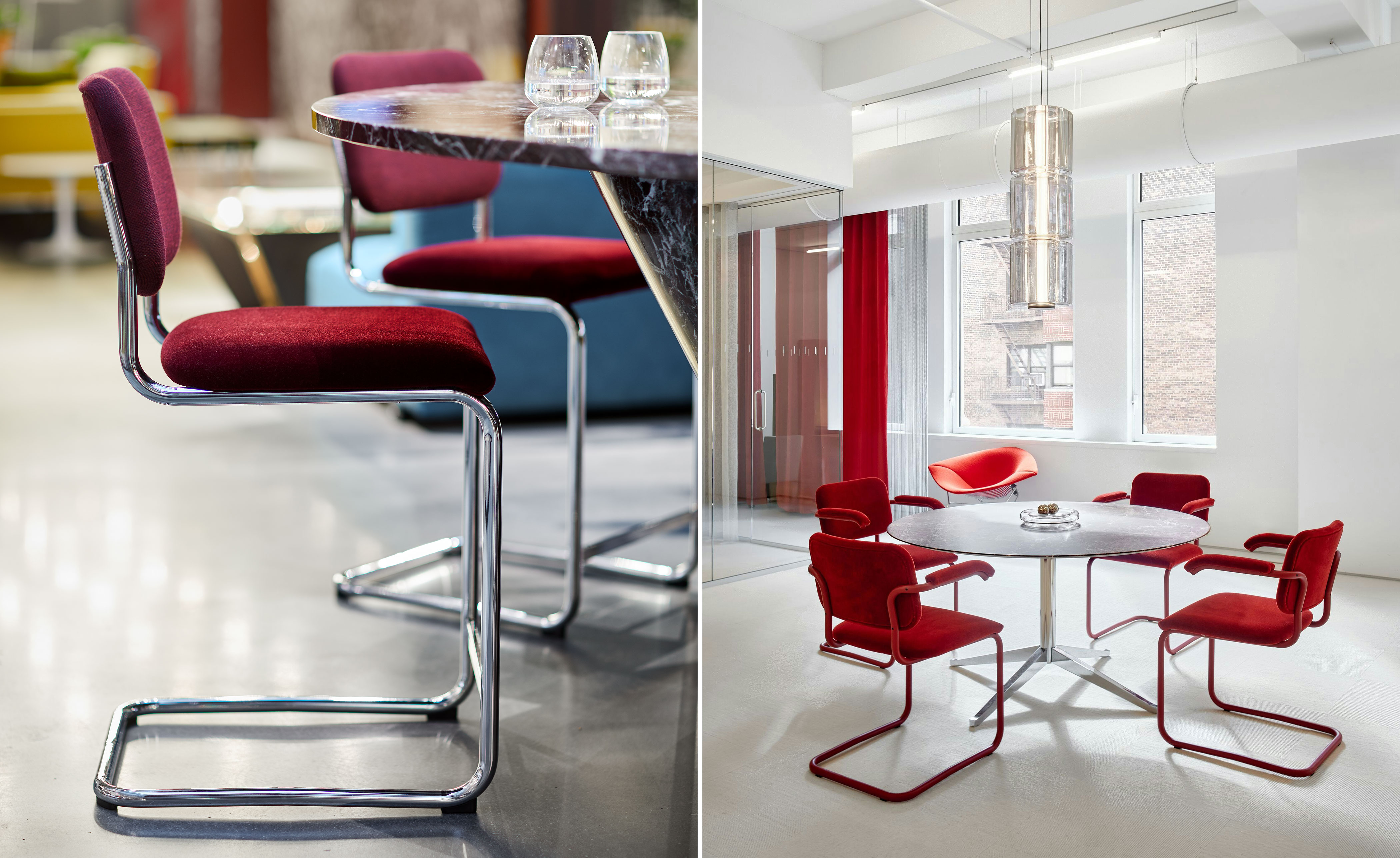 cesca chair with cane seat and back