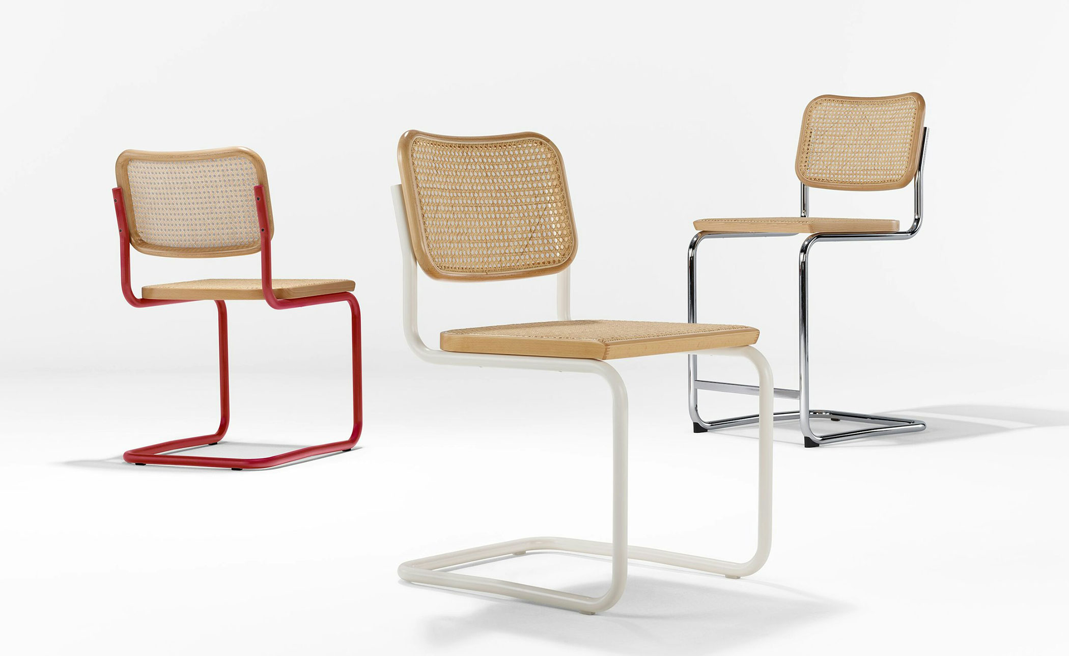 cesca chair with cane seat and back