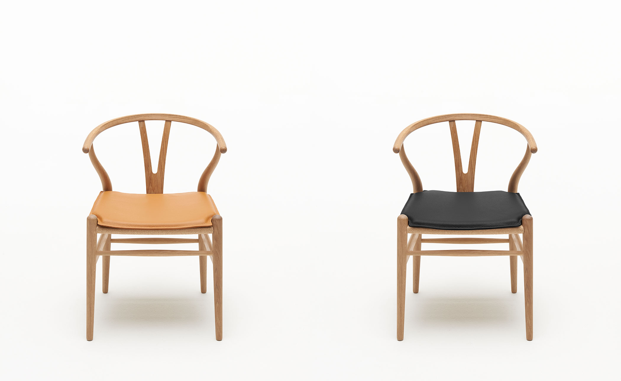 ch24 wishbone chair -  wood