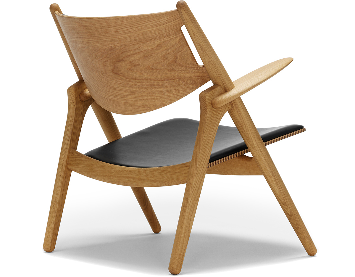 ch28p upholstered easy chair