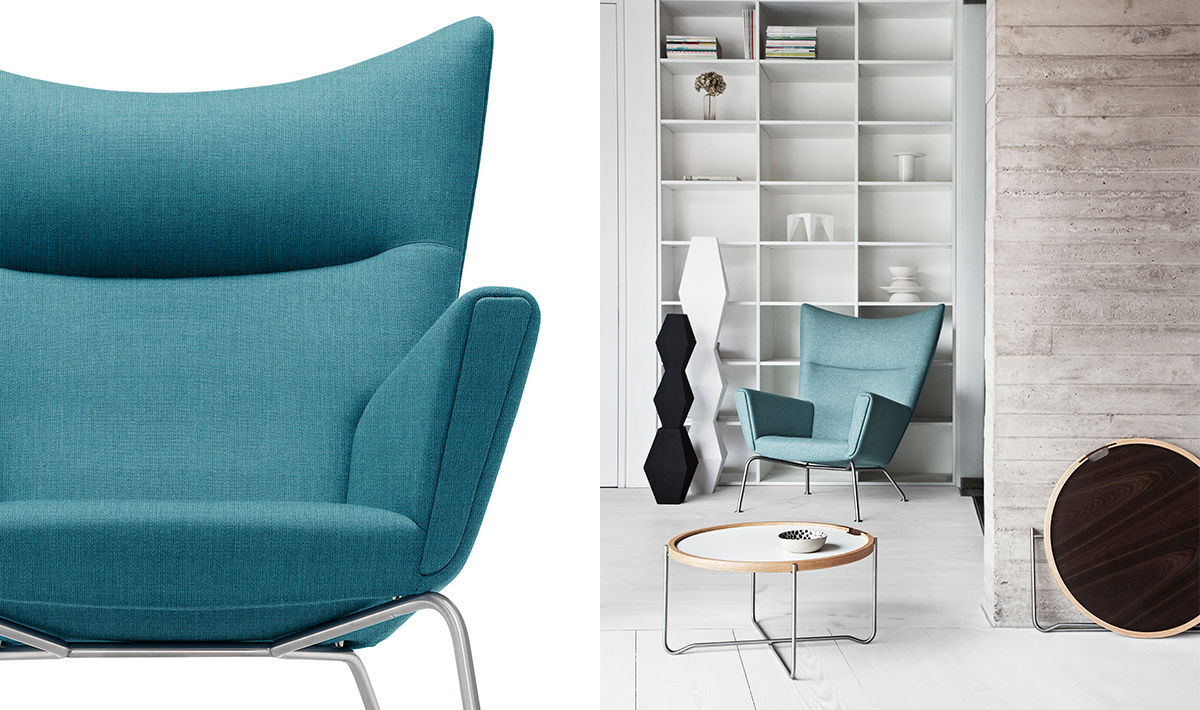ch445 wing lounge chair
