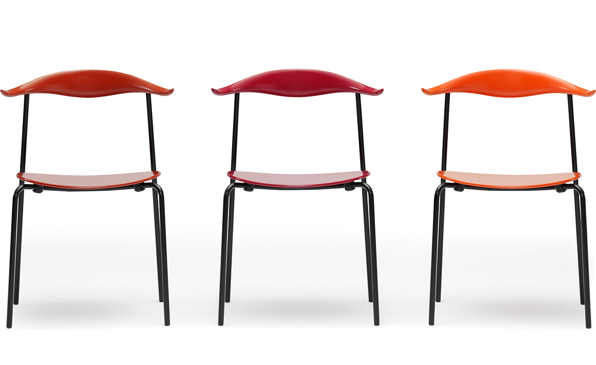 hans wegner ch88t stacking chair