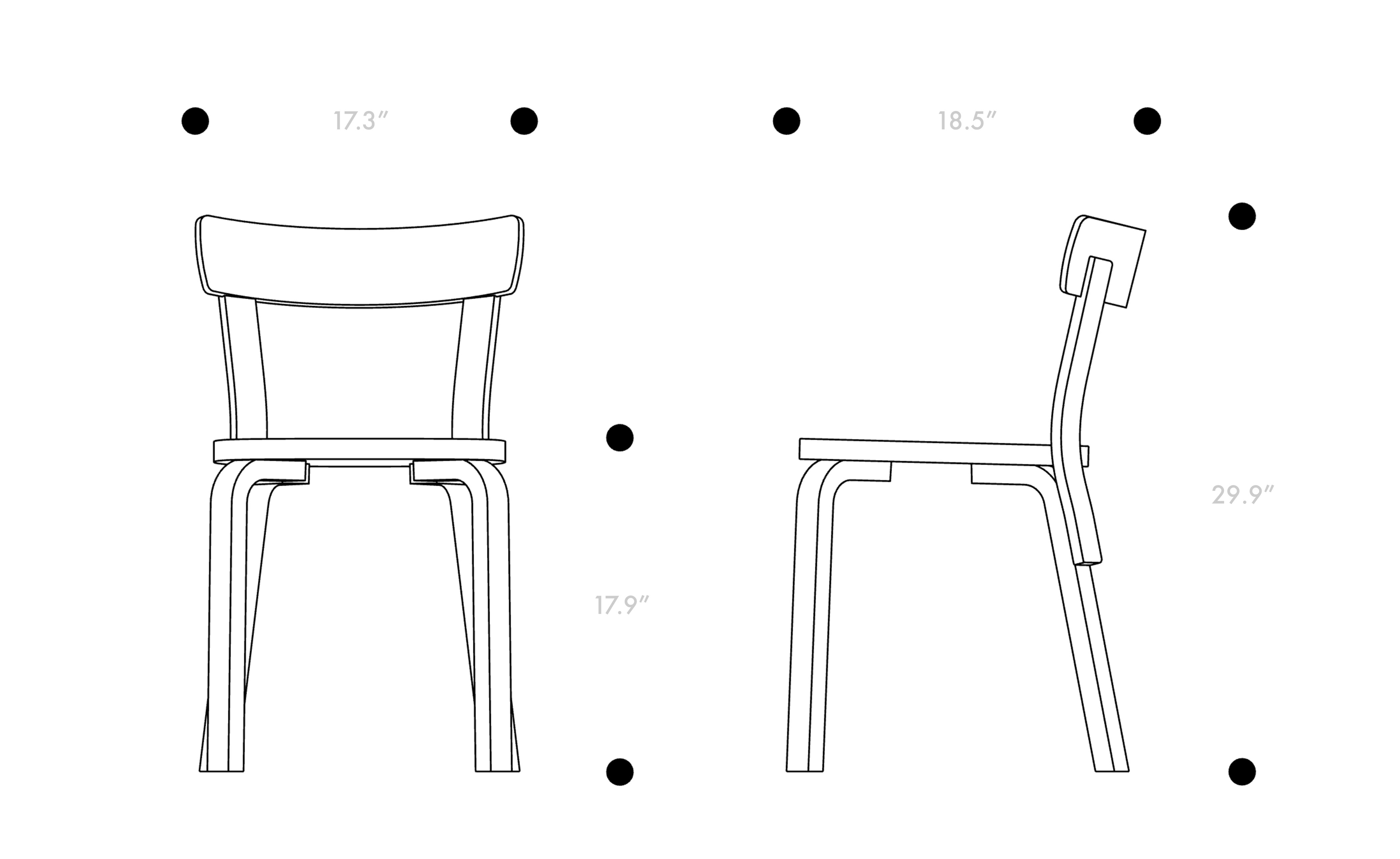 alvar aalto chair 69
