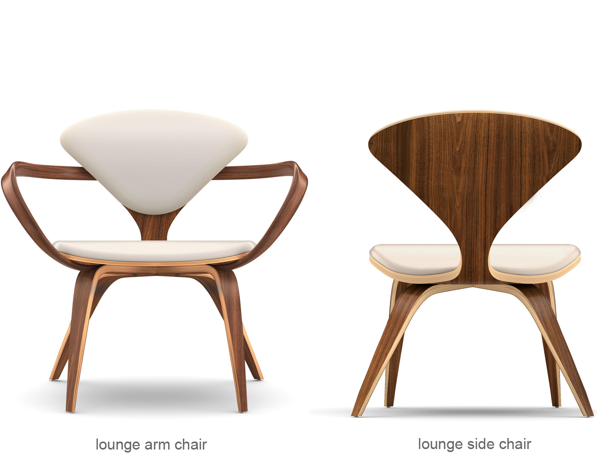 cherner lounge arm chair