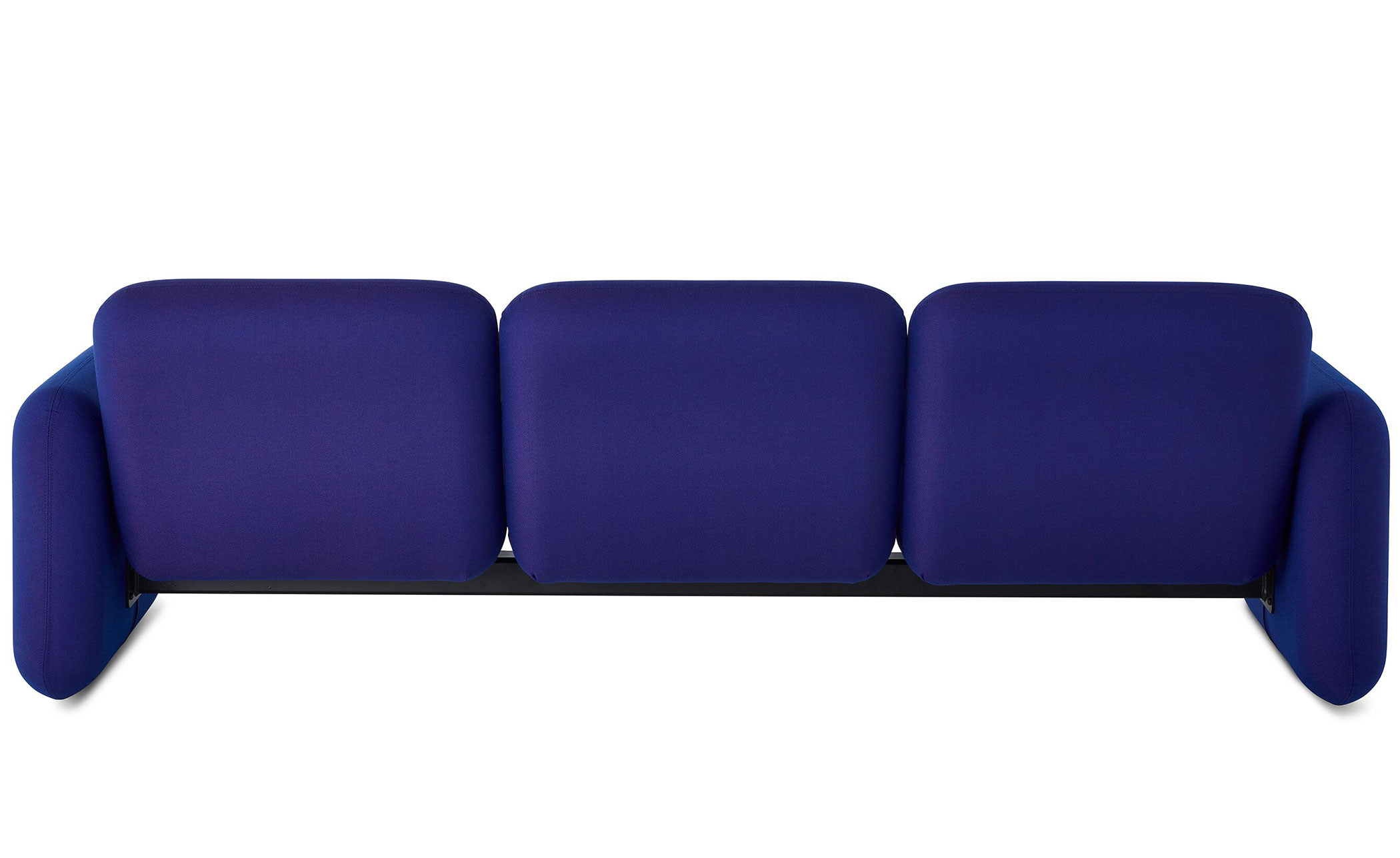 ray wilkes three seat chiclet sofa