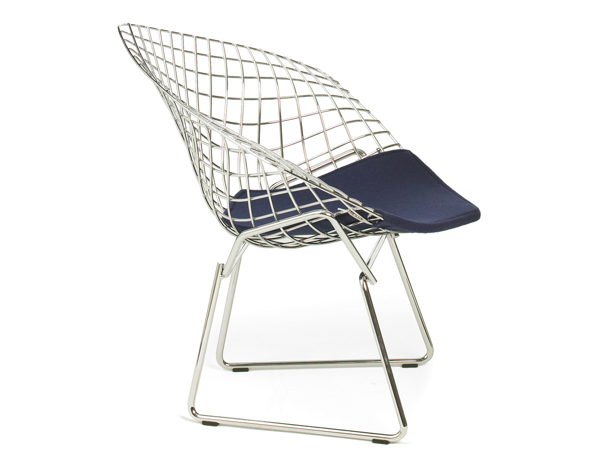 child's diamond chair with seat cushion