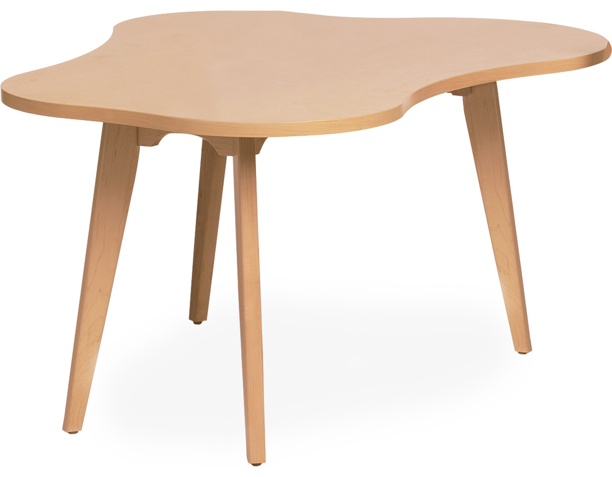 child's risom amoeba table