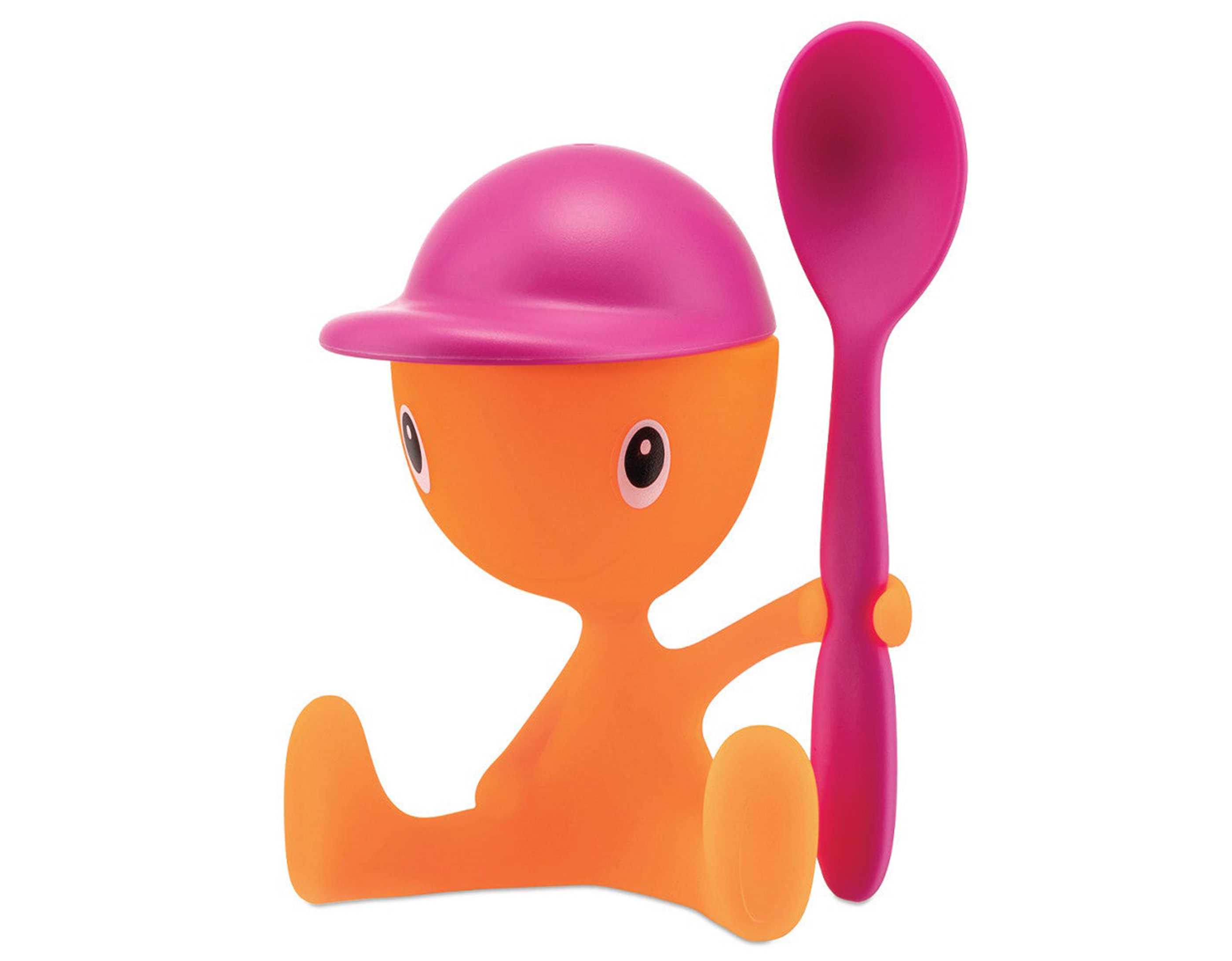 cico egg cup w/ salt shaker + spoon