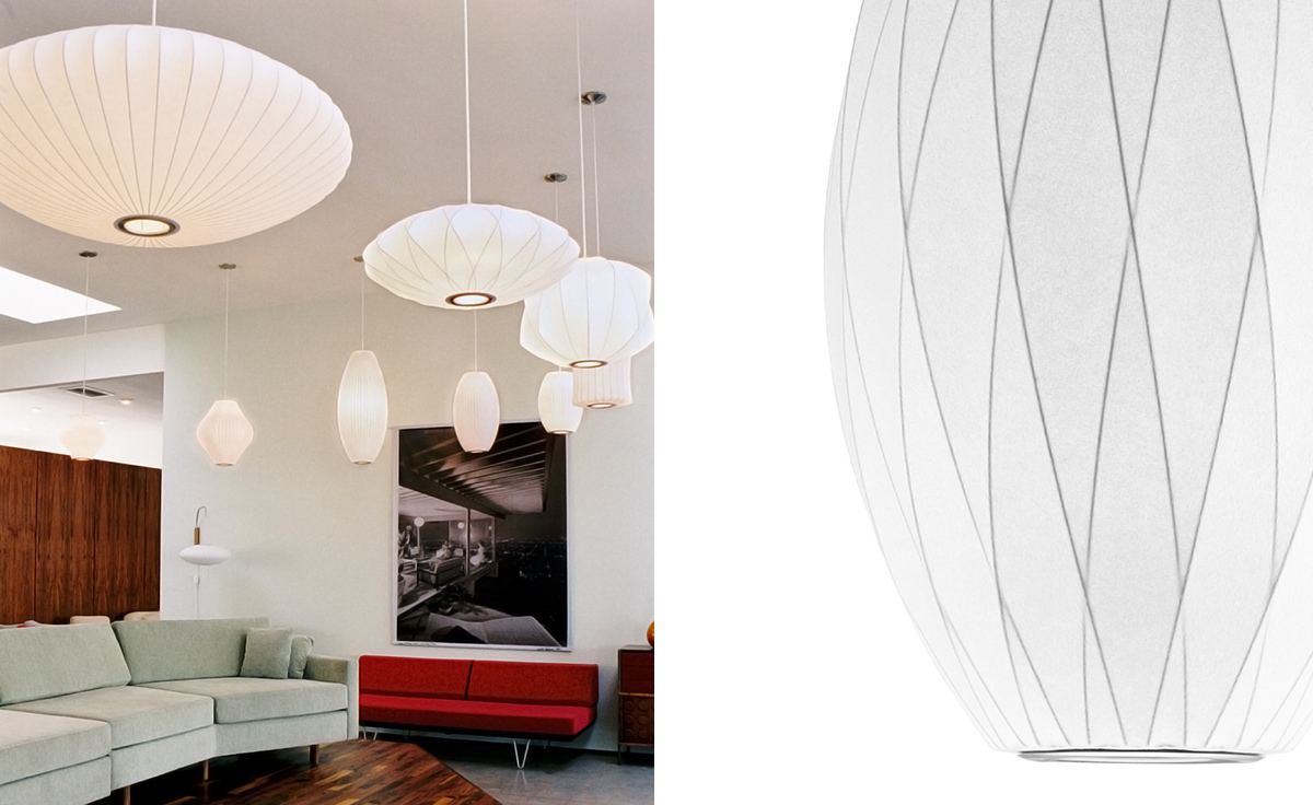 nelson bubble lamp crisscross cigar