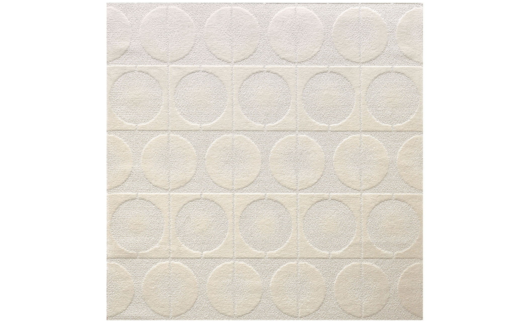 Circle Rug Undyed