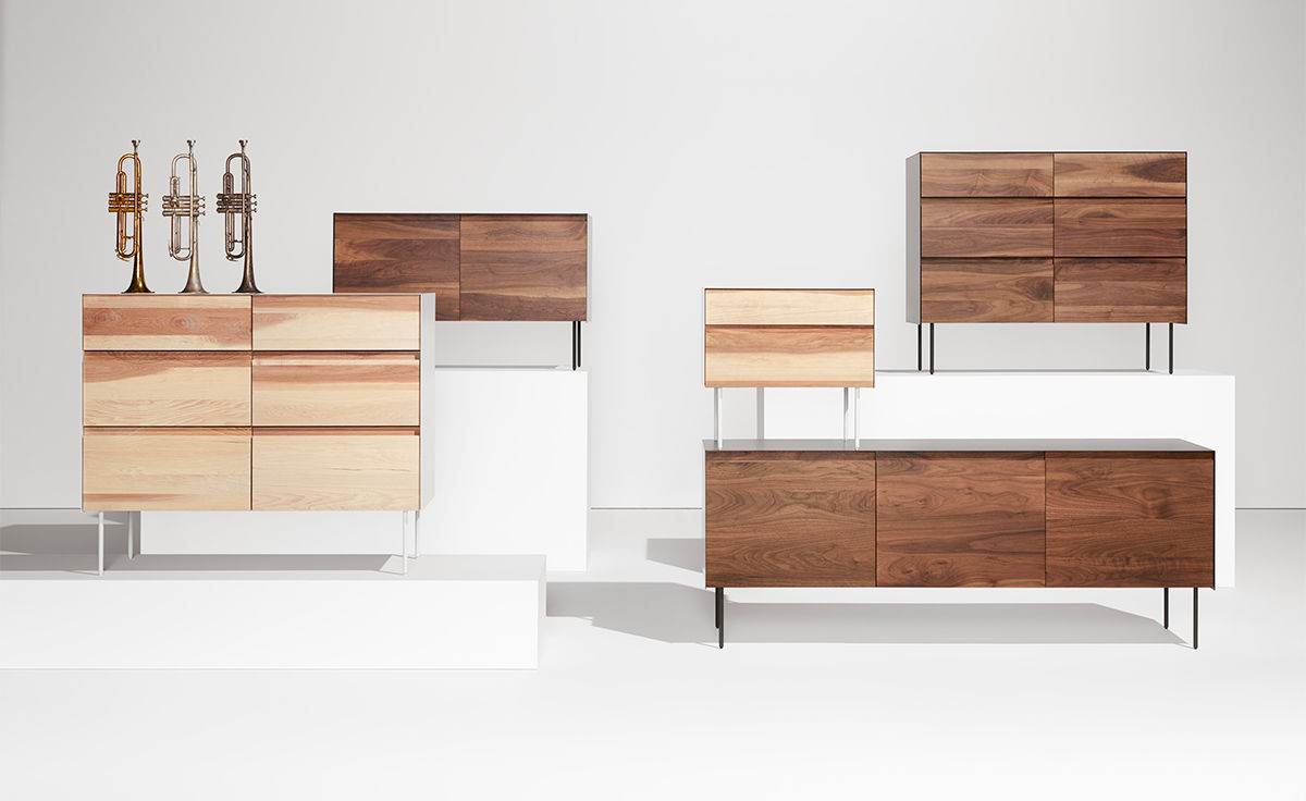 clad 2 door credenza