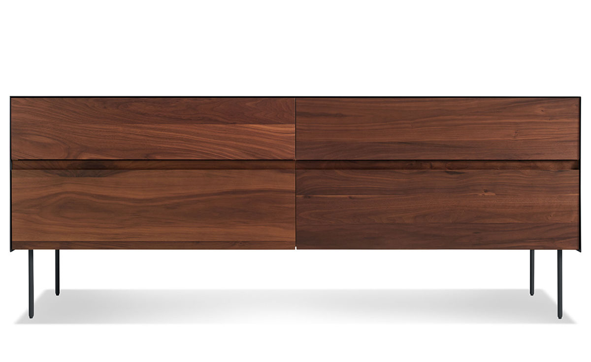 clad 4 drawer dresser