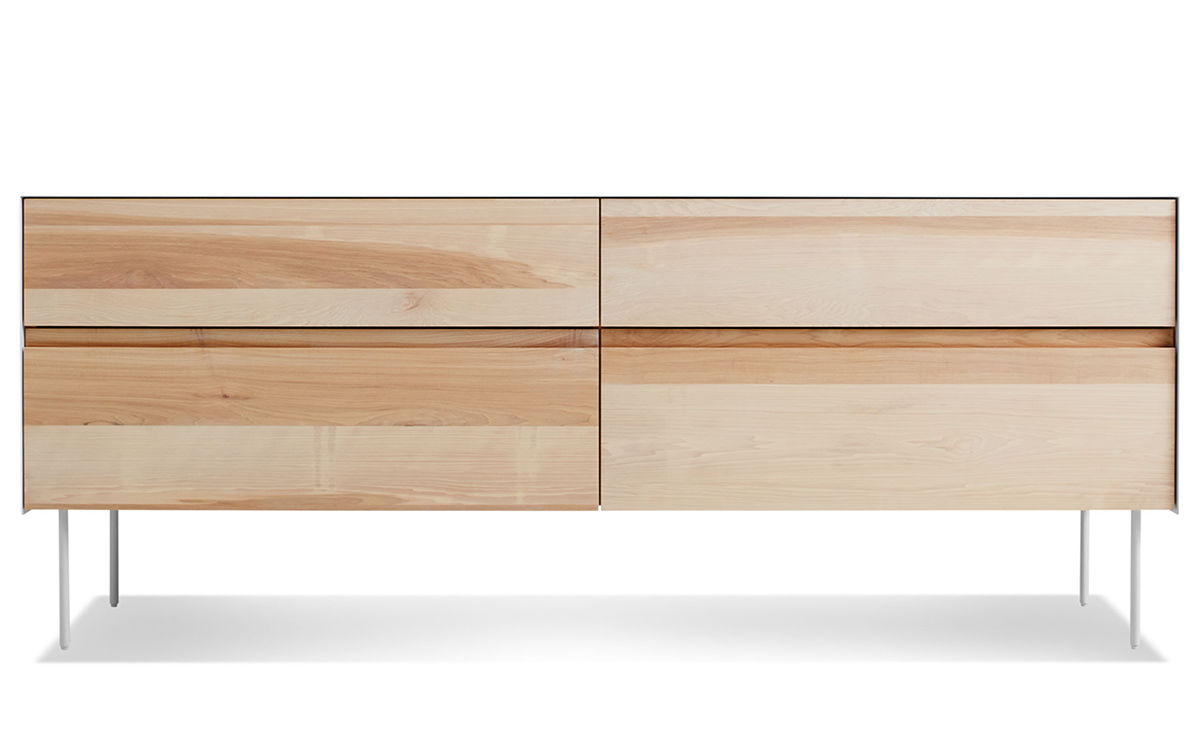 clad 4 drawer dresser