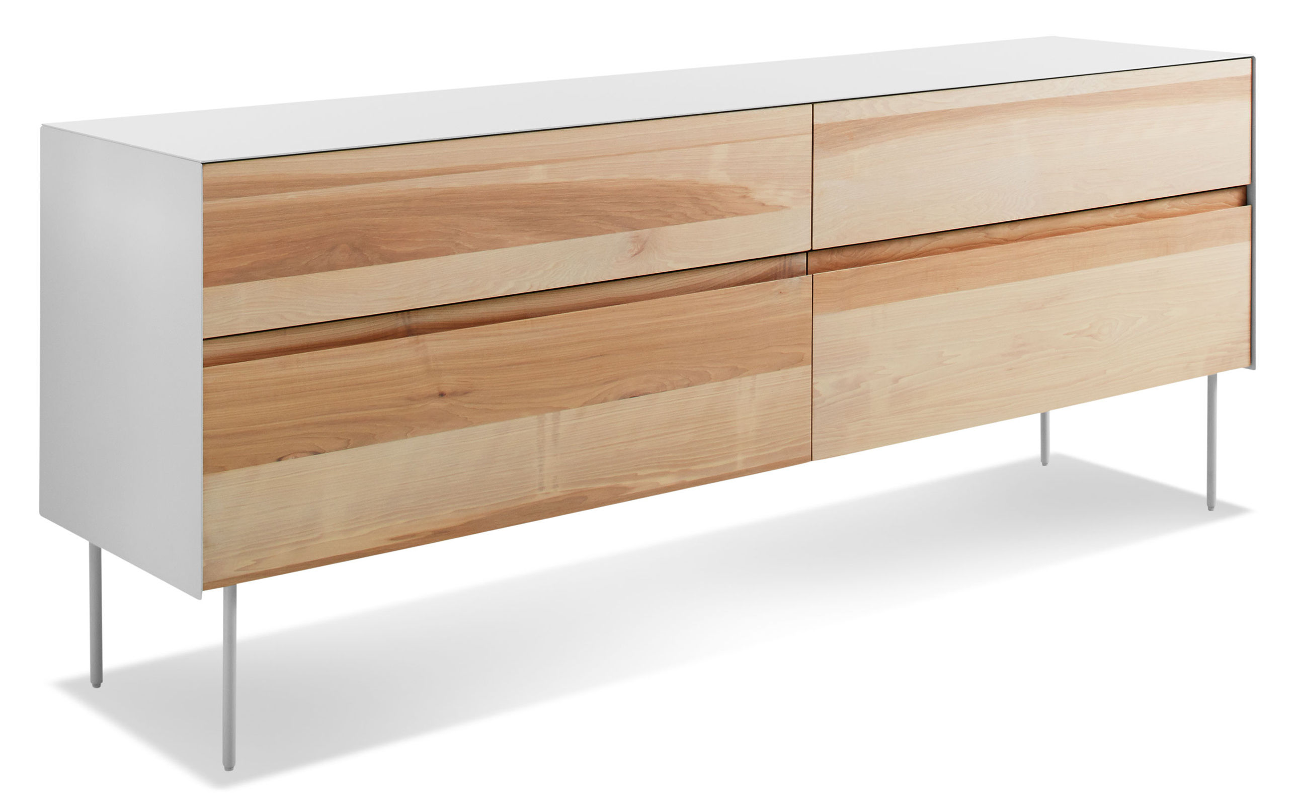 clad 4 drawer dresser