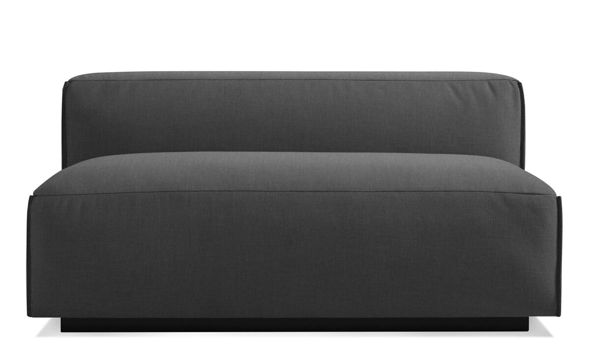 cleon armless sofa