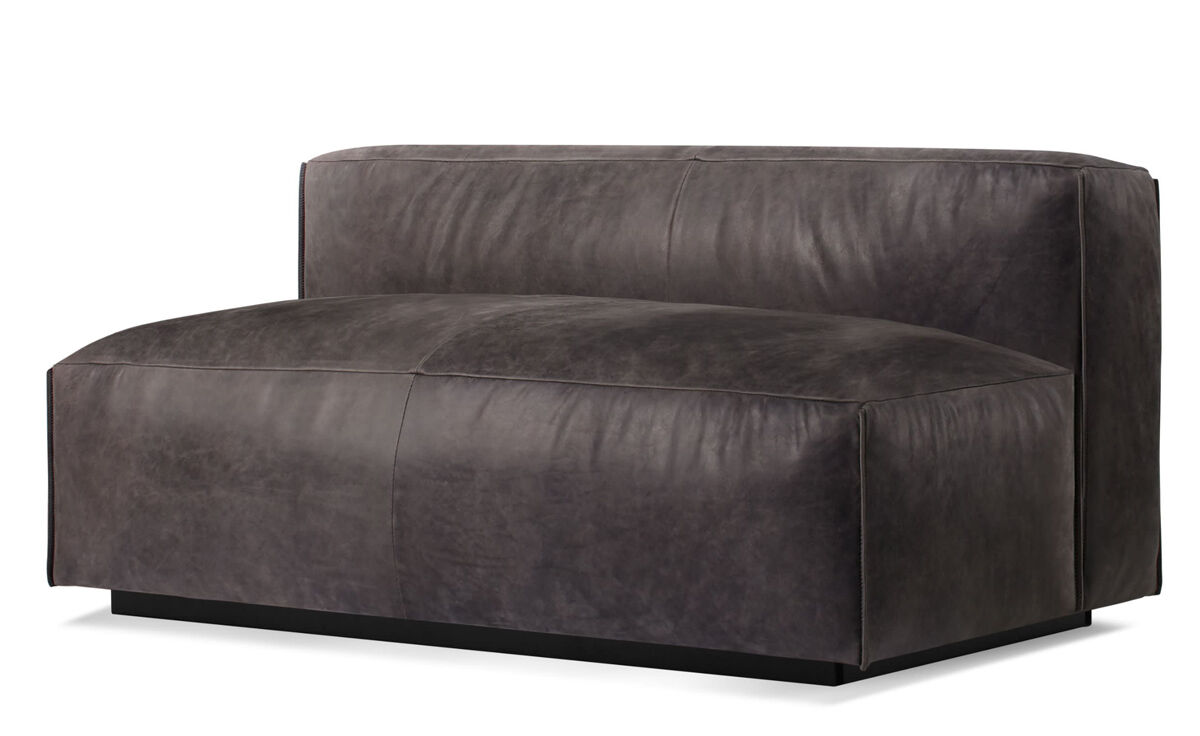 cleon armless sofa
