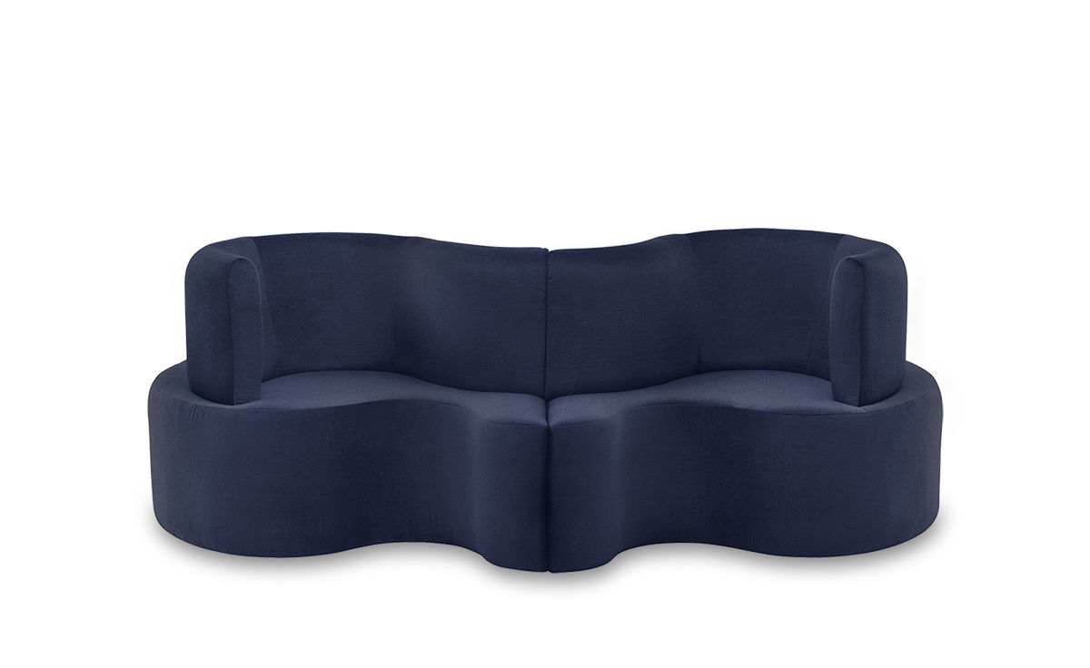 panton cloverleaf 2 unit sofa