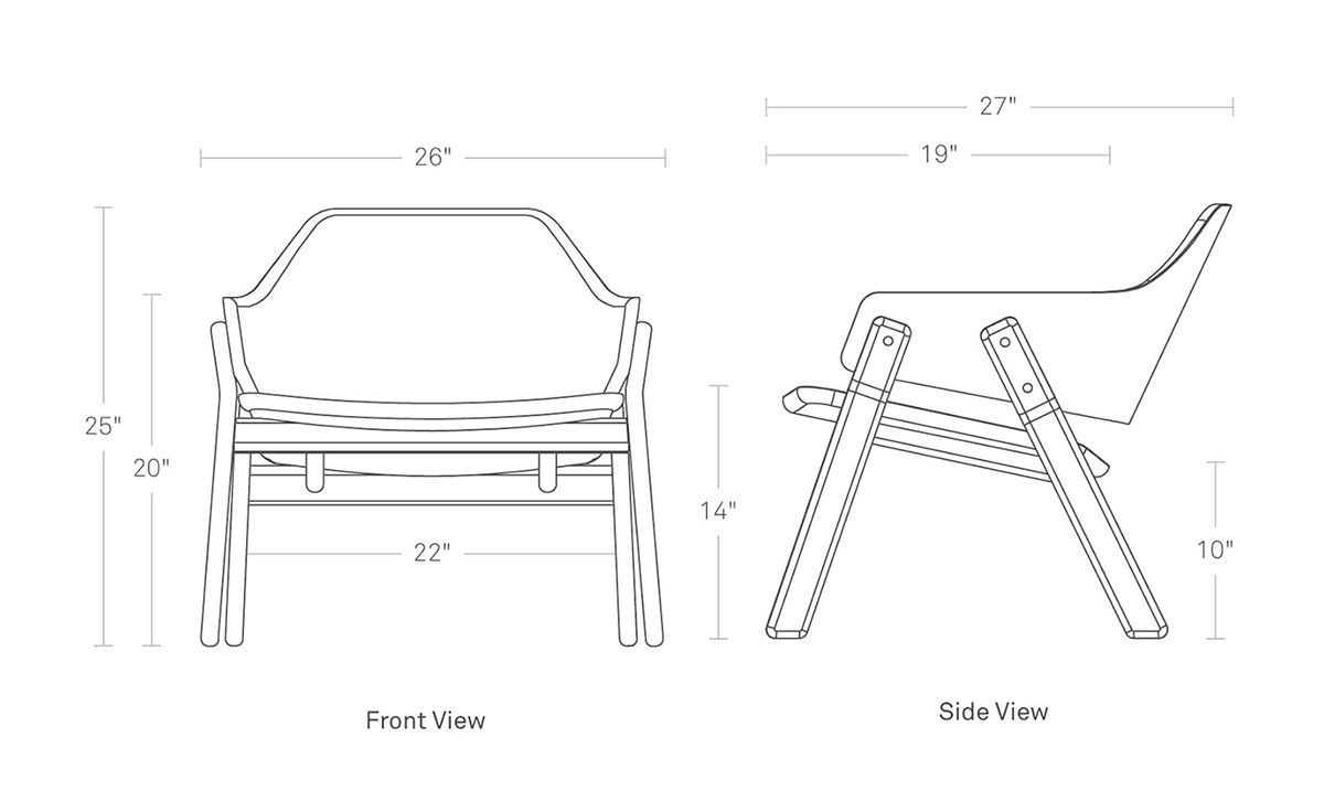 clutch lounge chair