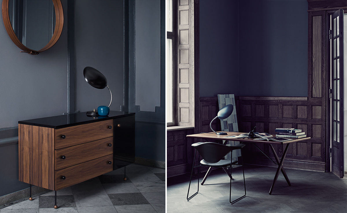 greta grossman cobra table lamp