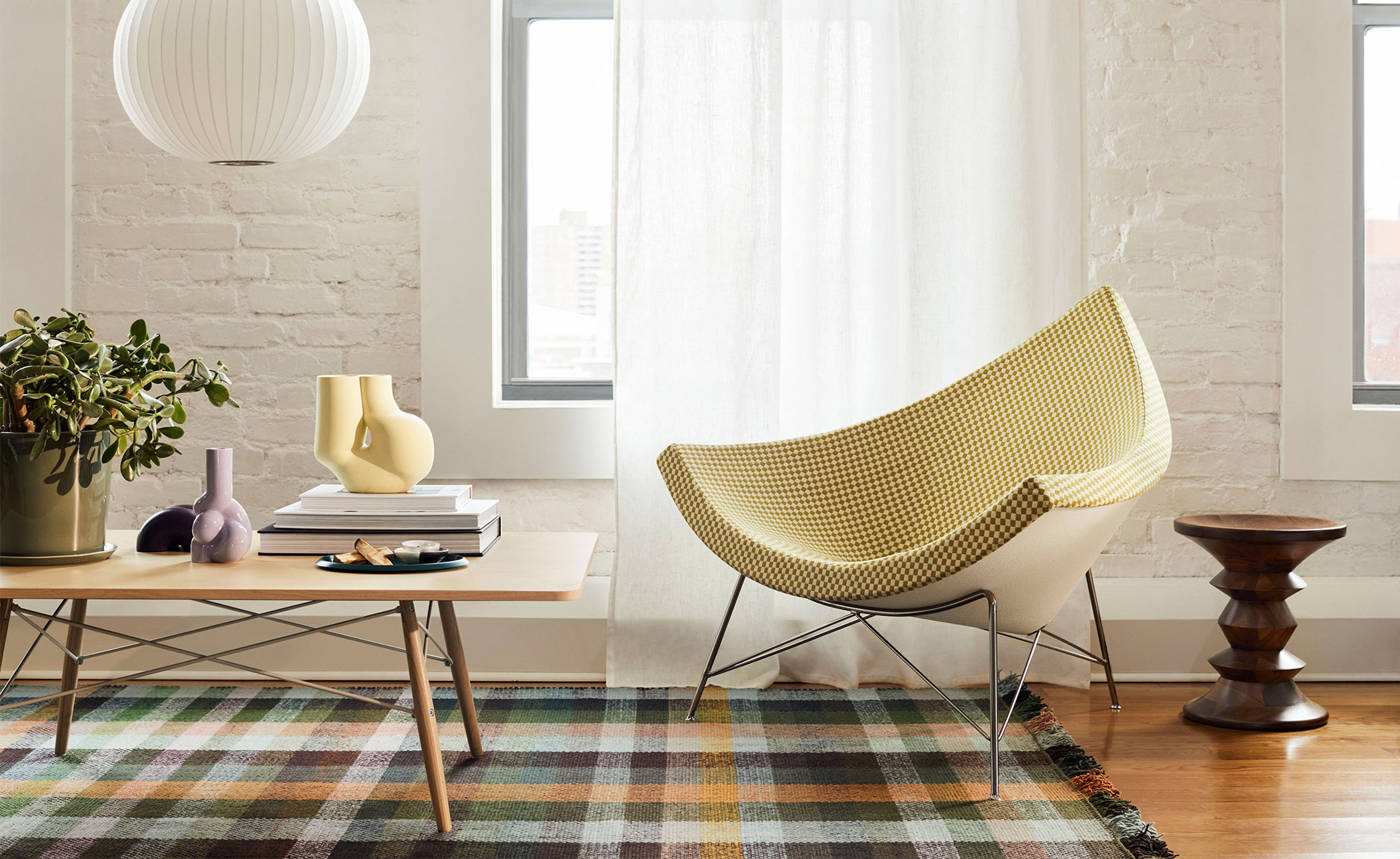 george nelson coconut chair