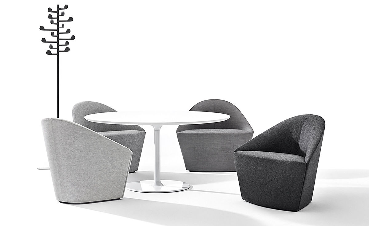 colina fully upholstered small lounge chair