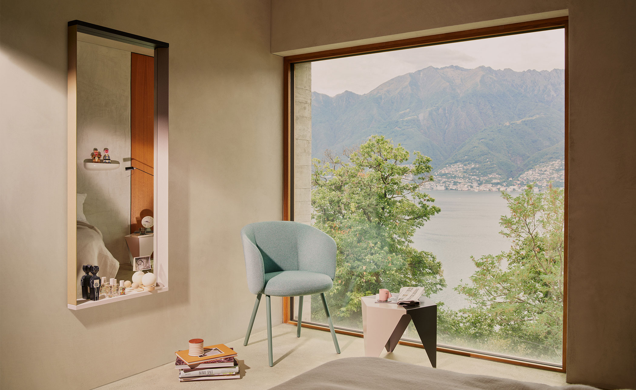 color frame mirror