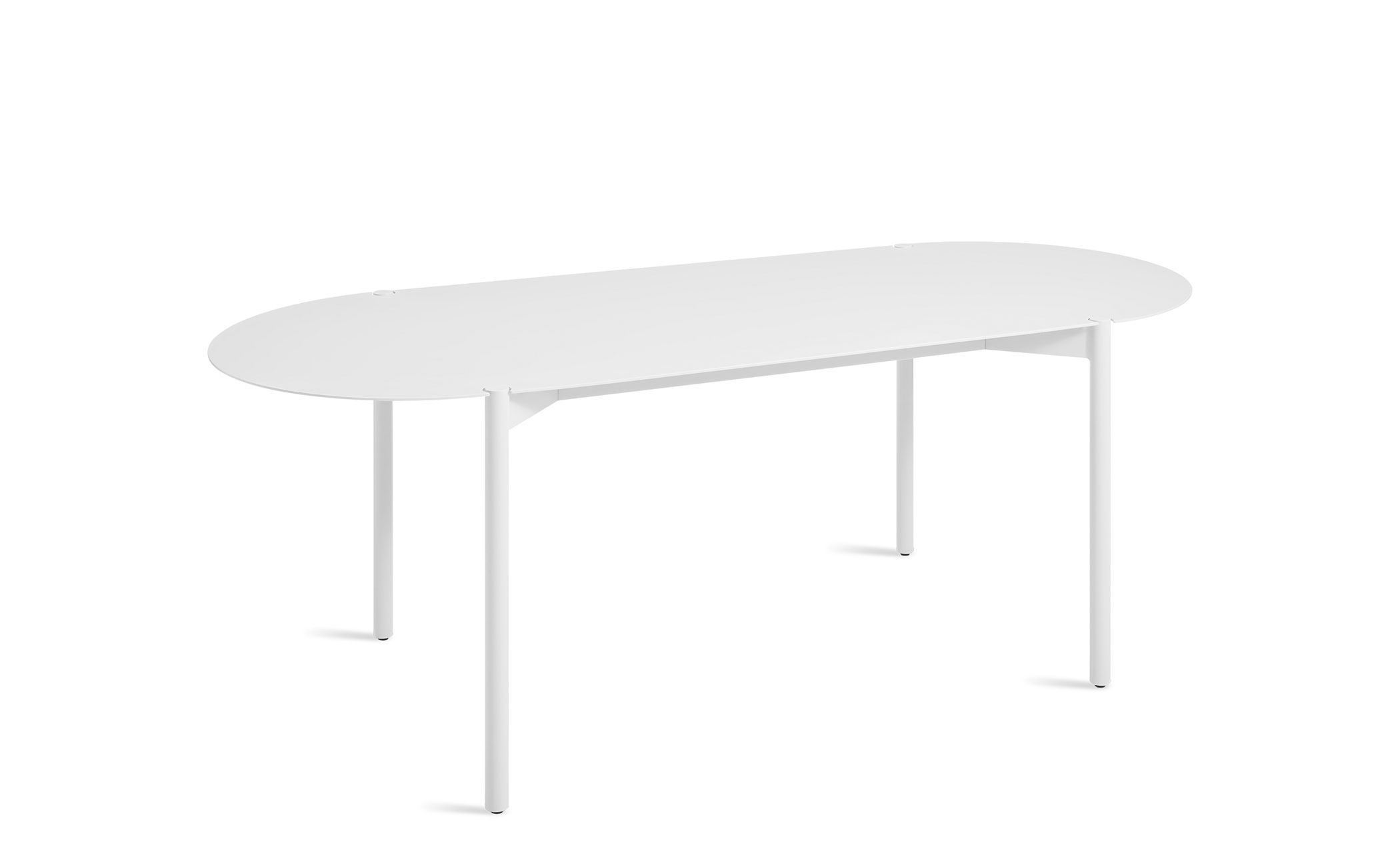 comeuppance capsule shape 82" dining table