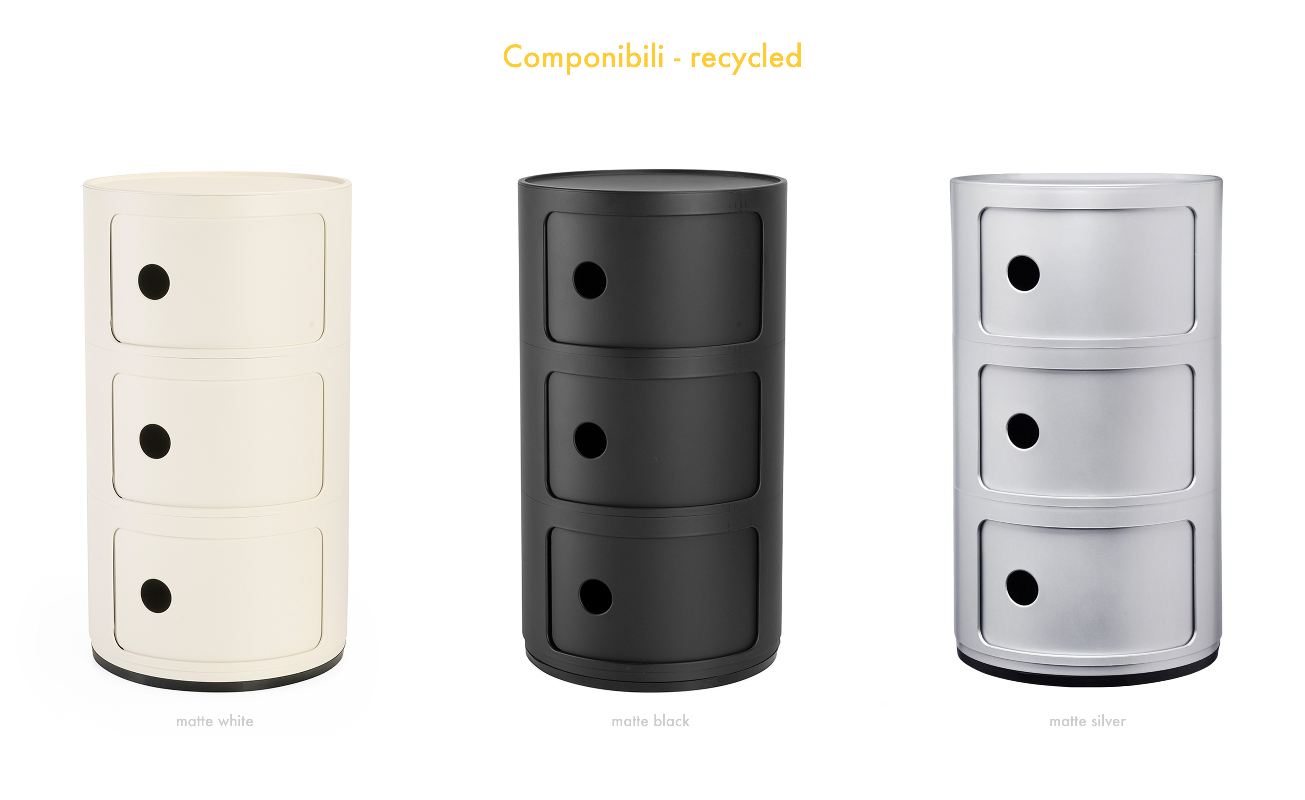 componibili three level storage module