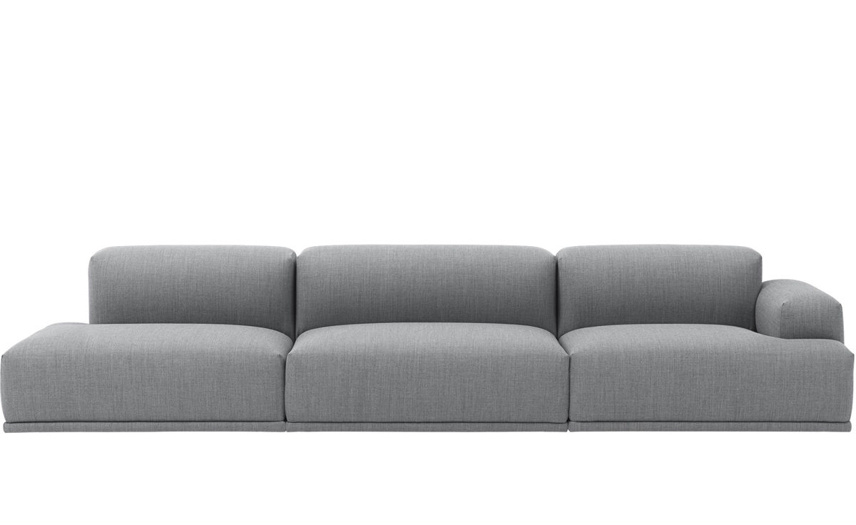 connect 138inch sofa with open end