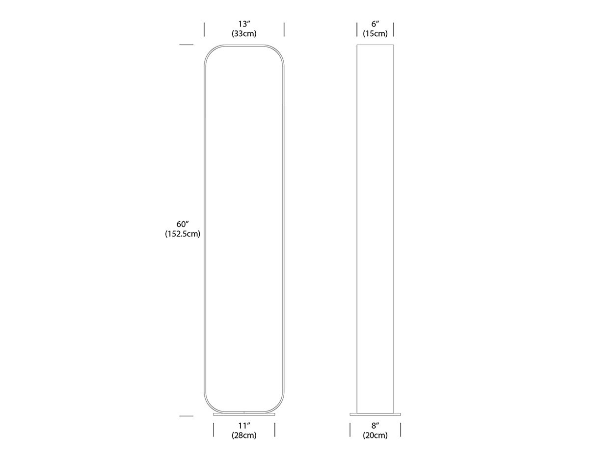 contour led floor lamp