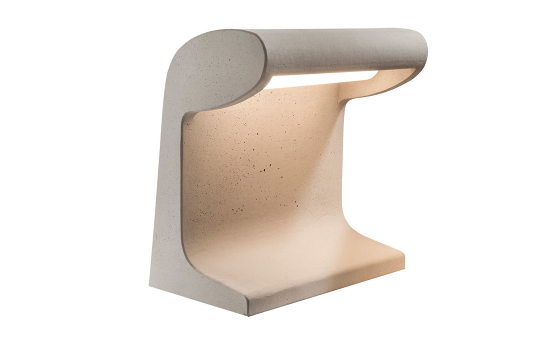 corbusier borne beton lamp