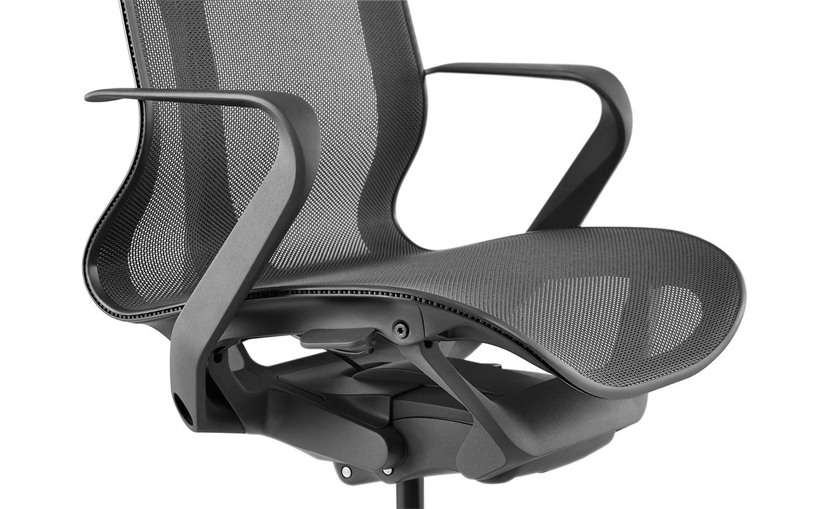 cosm low back task chair - preconfigured