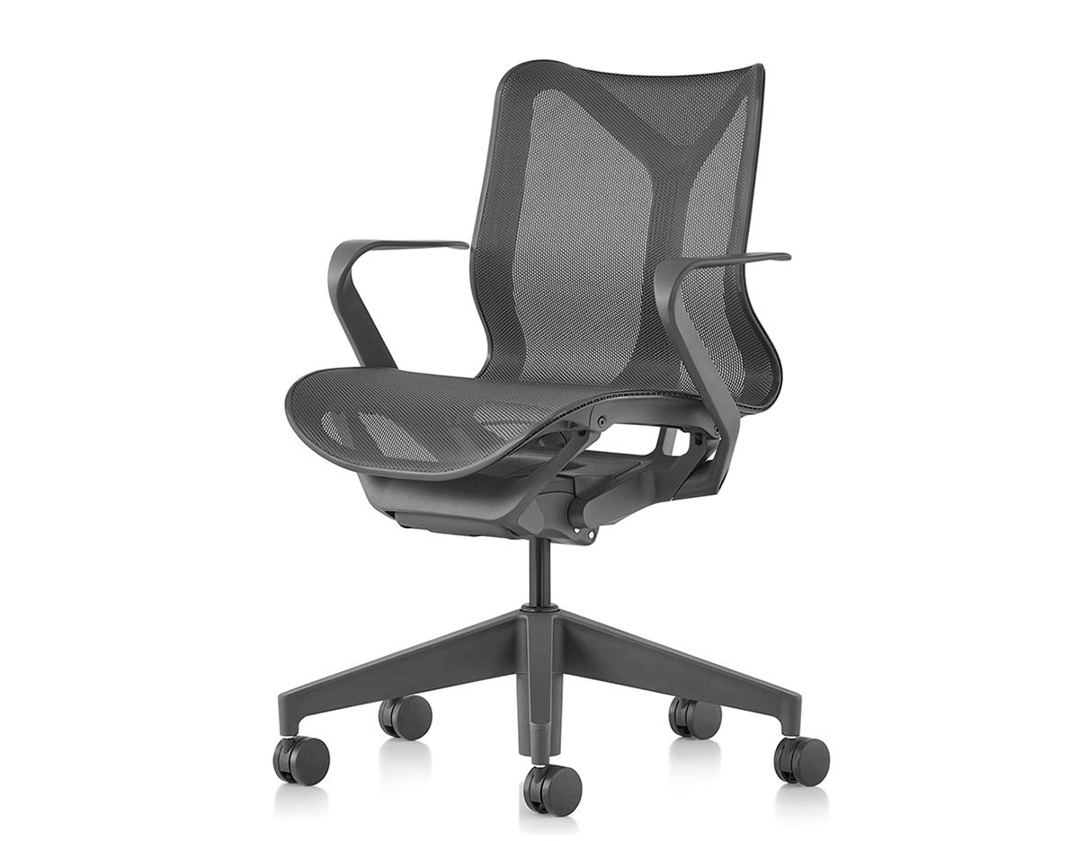 cosm low back task chair - preconfigured