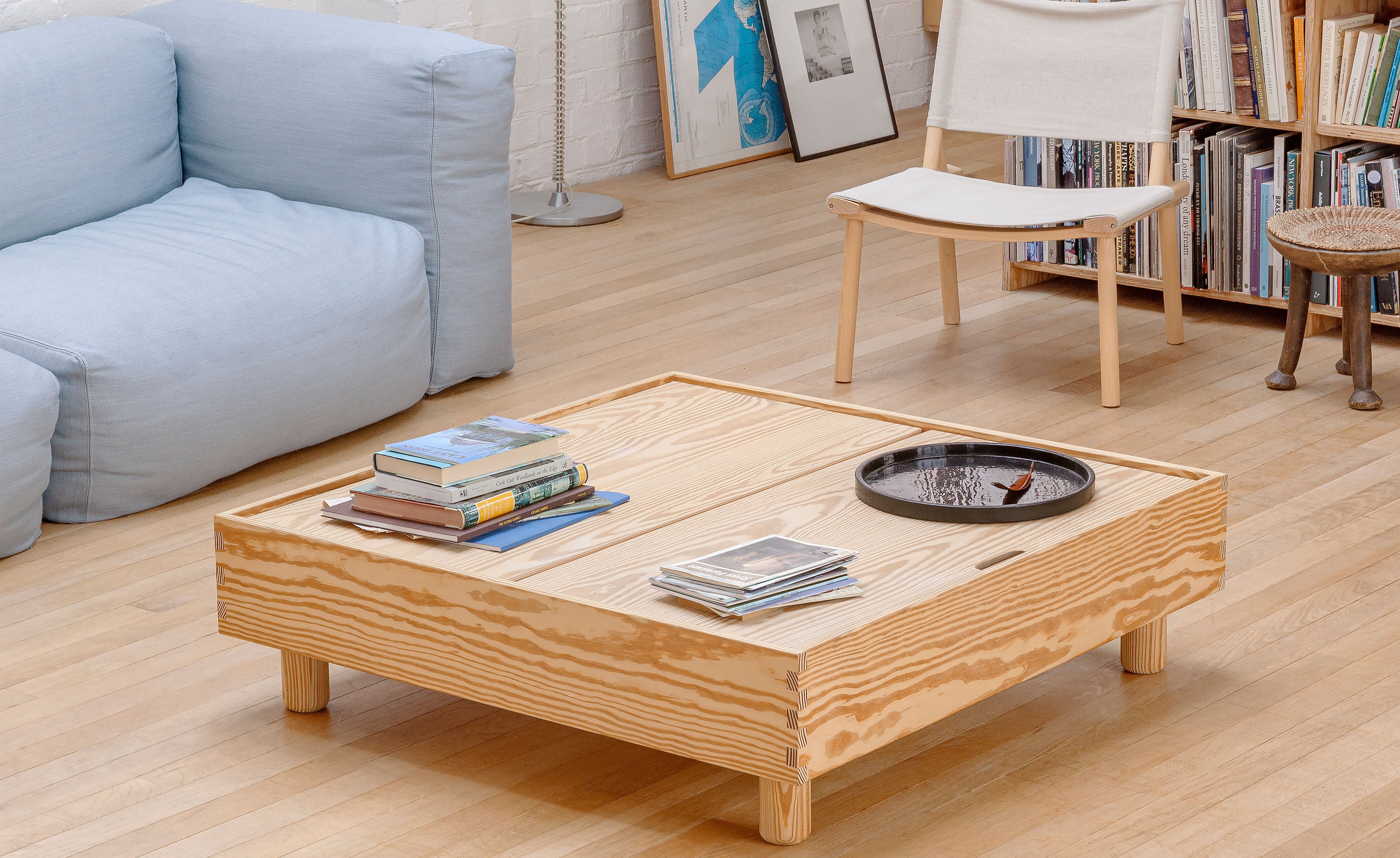 Crate Storage Table