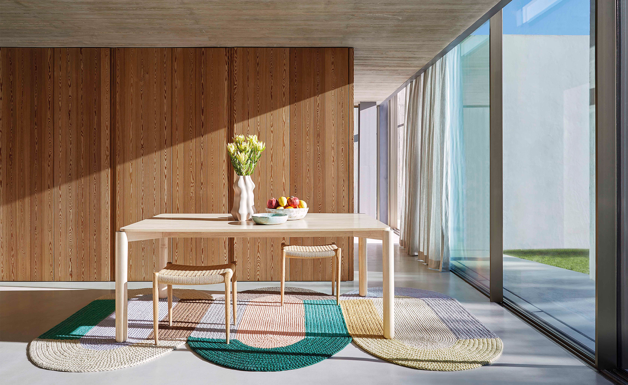 Crochet Trio Rug
