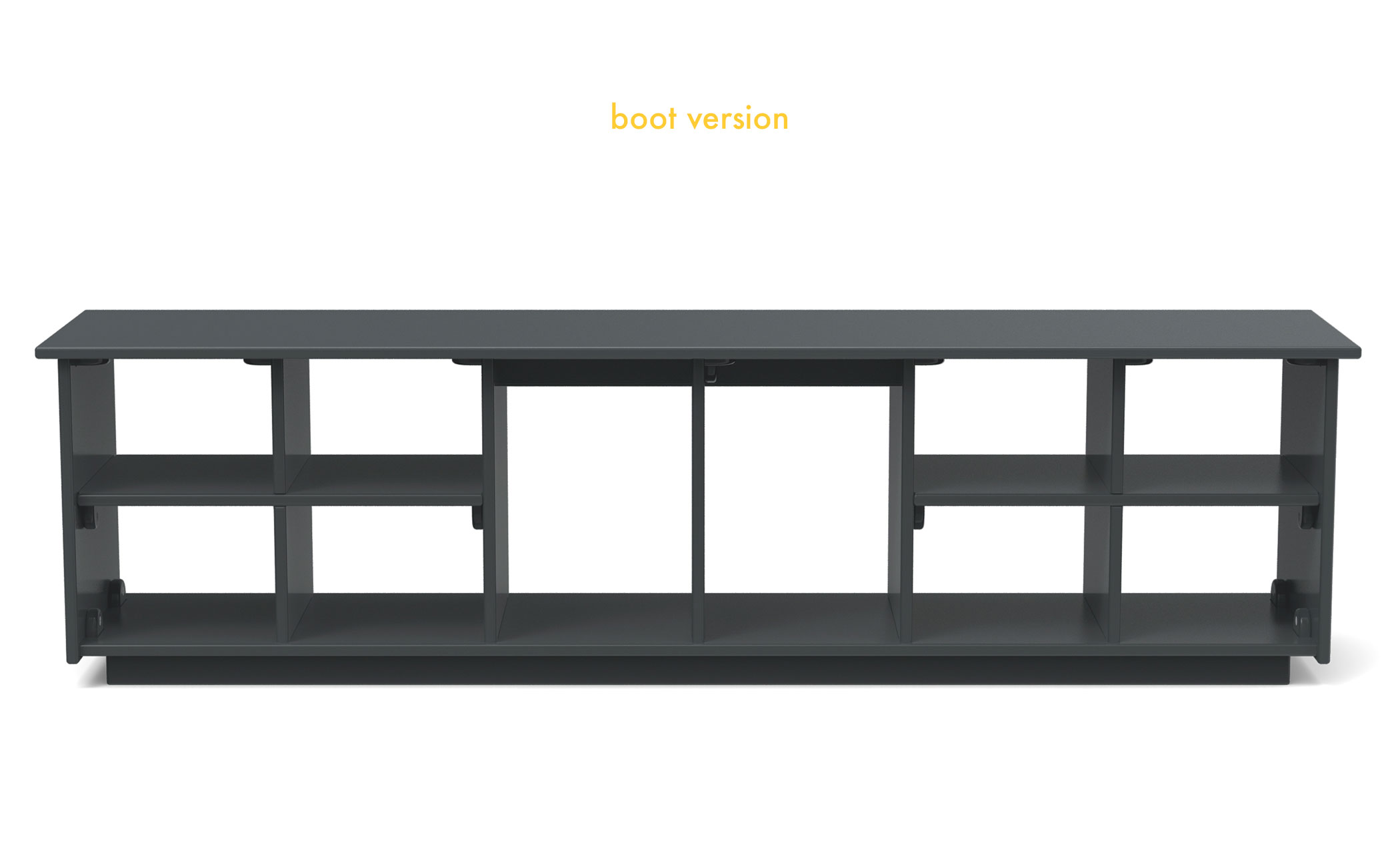 Cubby Storage Bench 65 inch