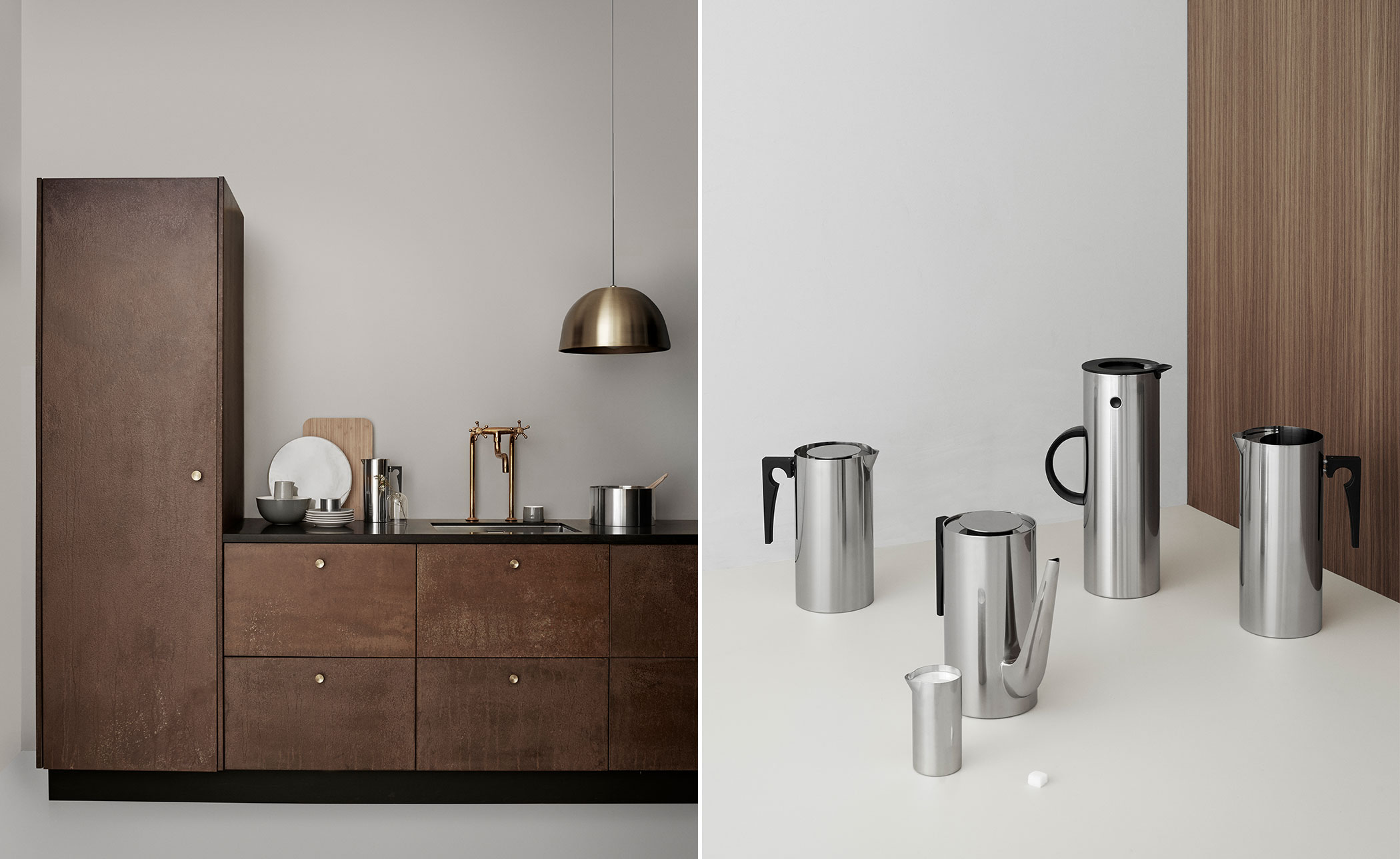 Cylinda Line Martini Mixer with Spoon