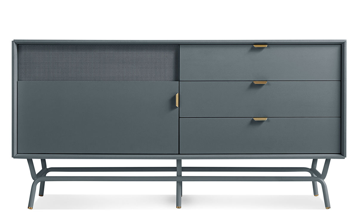 dang 1 door / 3 drawer console