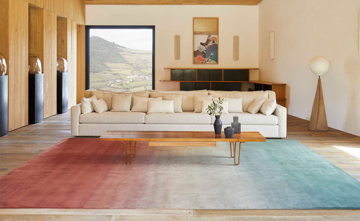 degrade rug