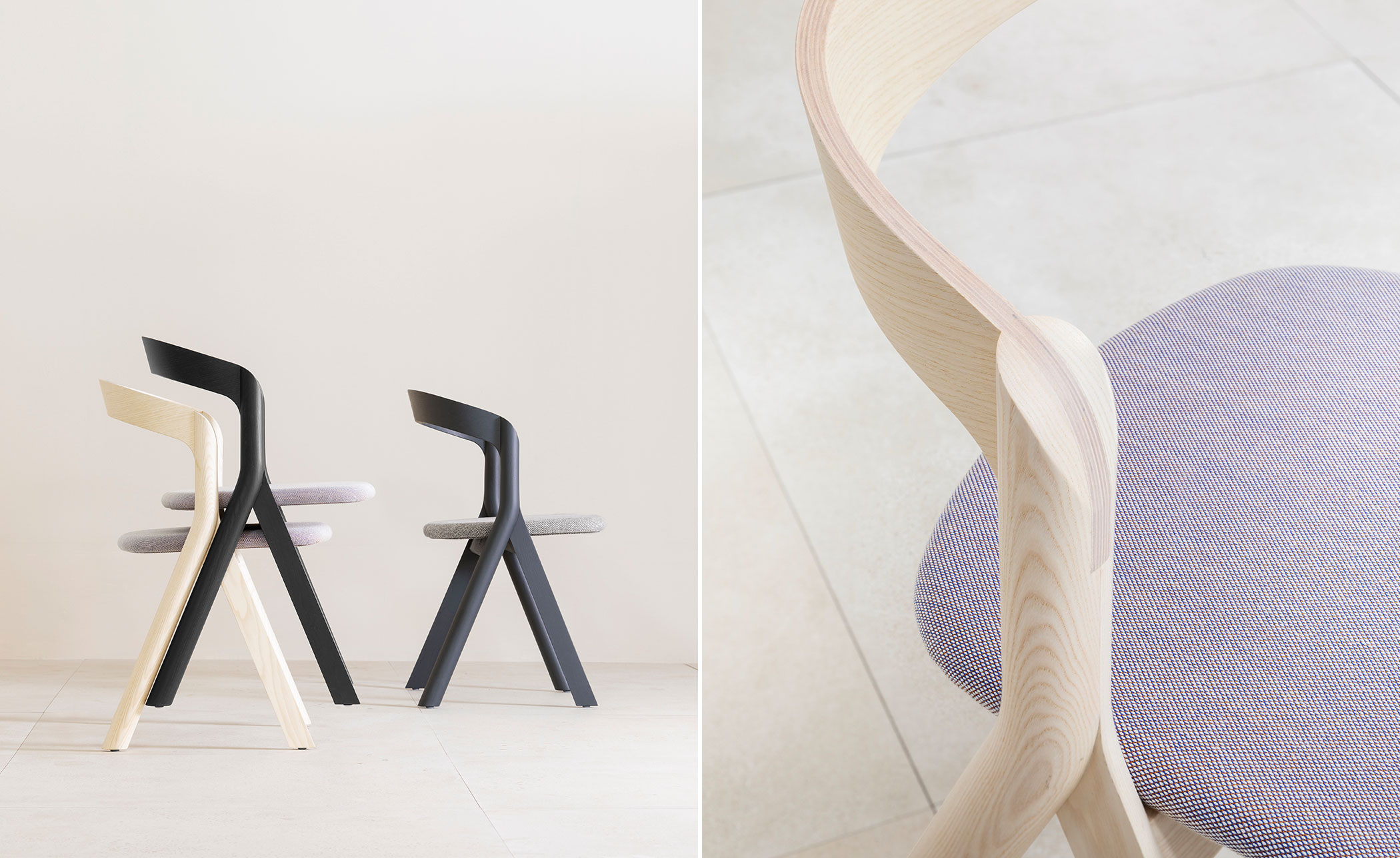 Diverge Stacking Chair