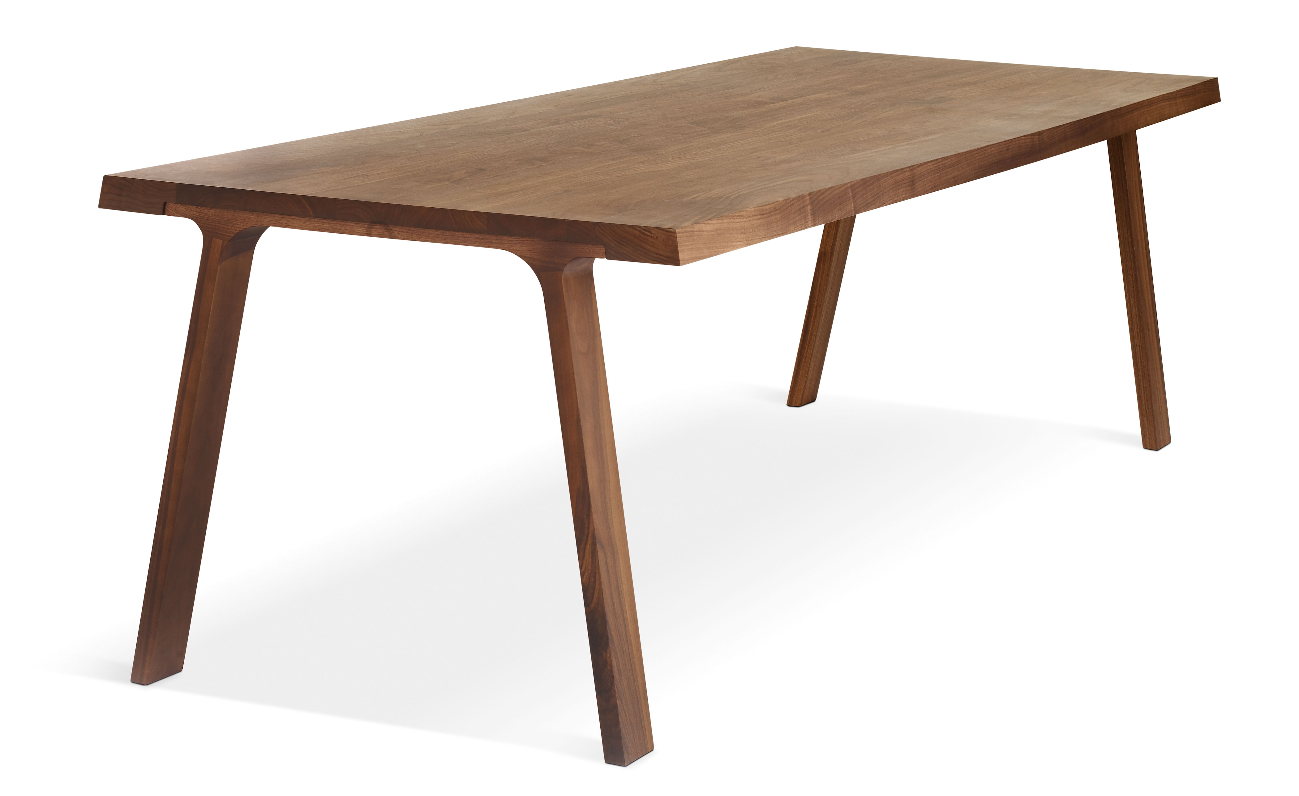 doble table walnut